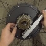 tighten freewheel with chain tool